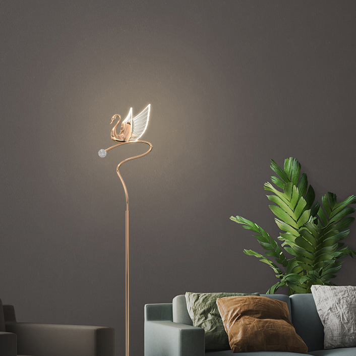 Торшер BIRDIE FL Rose Gold by ImperiumLoft