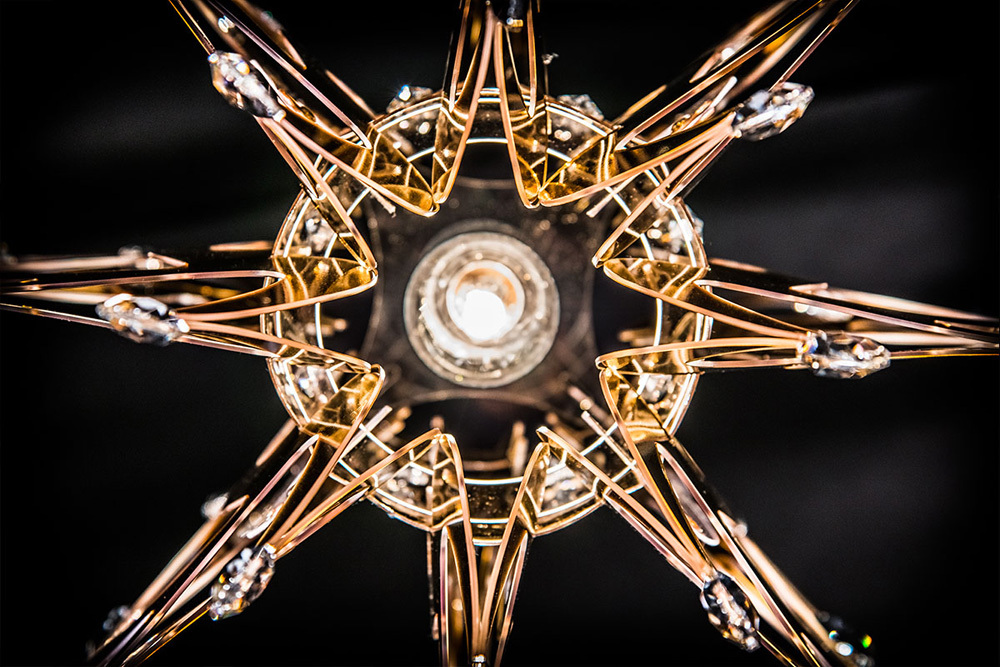 Люстра Slamp Lillibet Gold