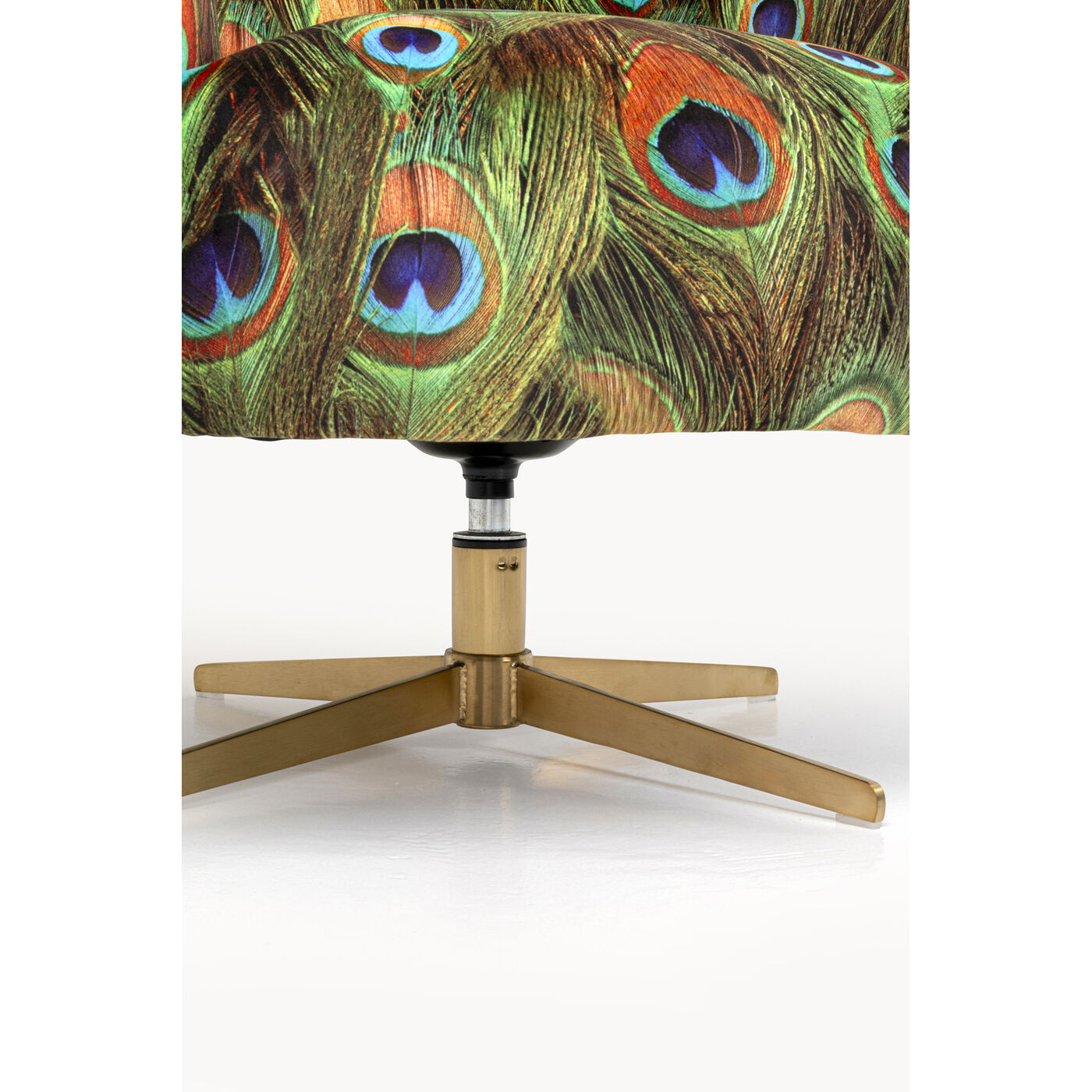 Кресло вращающееся Peony Peacock KARE 71058