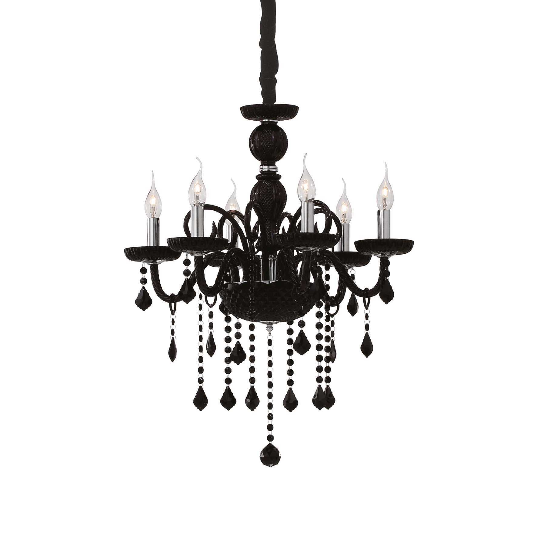 Потолочный светильник Ideal Lux GIUDECCA SP6 NERO 032504