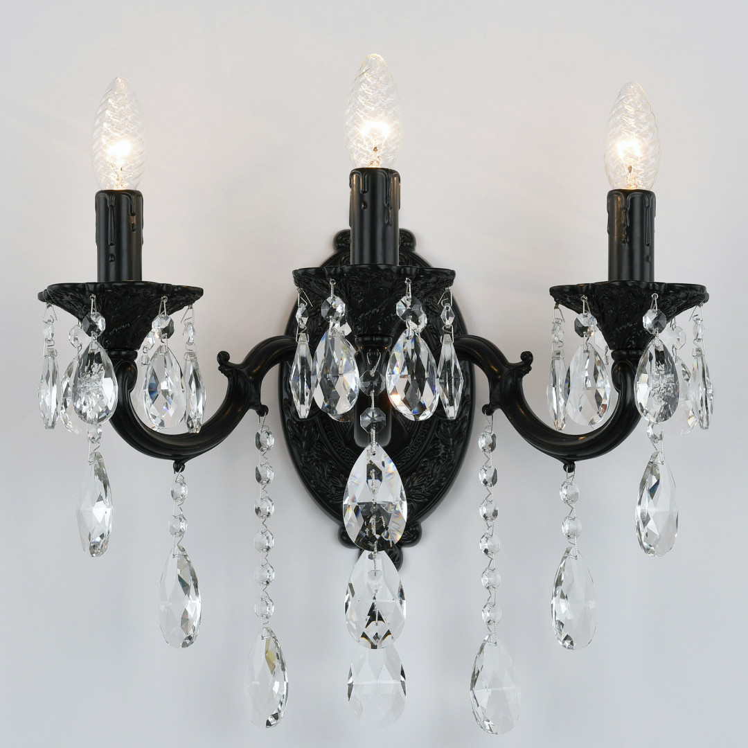 Бра хрустальные AL7801B10/3/175 B BM Bohemia Ivele Crystal