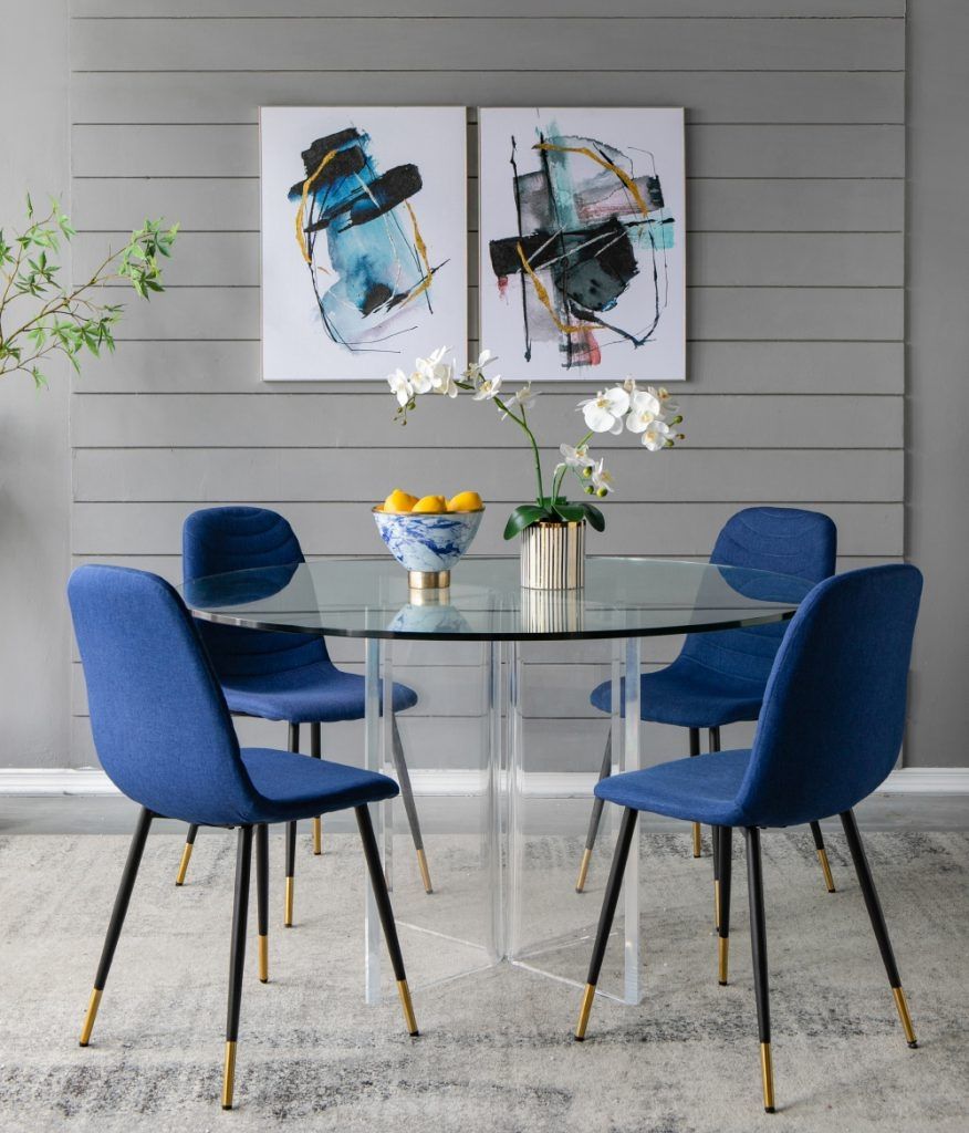 Чаша Glasar LB78235-BLUE