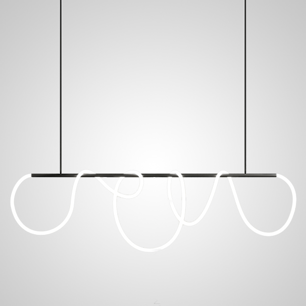 Подвесной светильник GLORIFY BLACK LONG L110 by ImperiumLoft