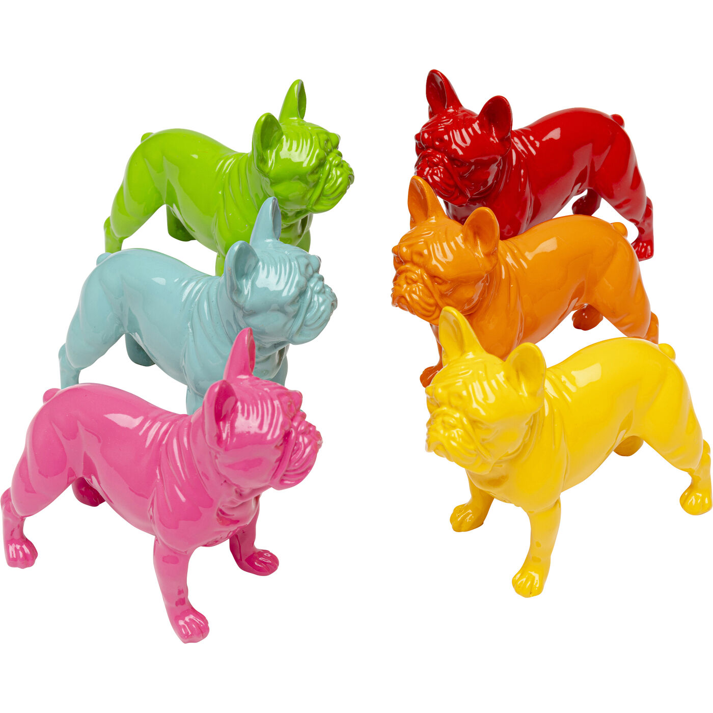 Фигура декоративная Perro Colore 8cm Assorted KARE 58395