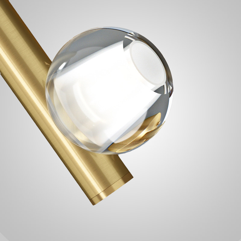 Подвесной светильник ILIANA brass by ImperiumLoft