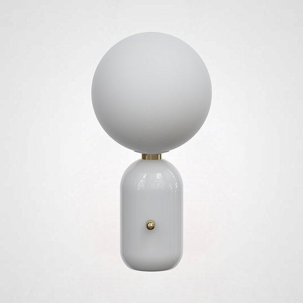 Настольная лампа Parachilna Aballs white (D25) by ImperiumLoft