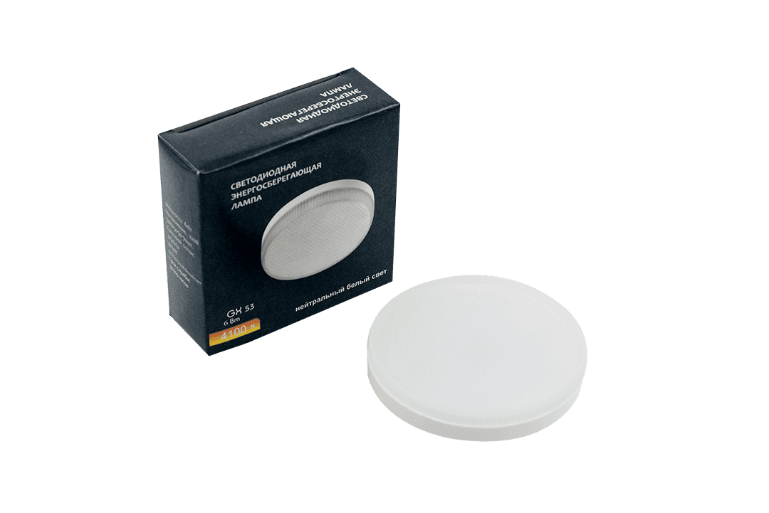 Лампа светодиодная SWG LB-GX53-6-NW