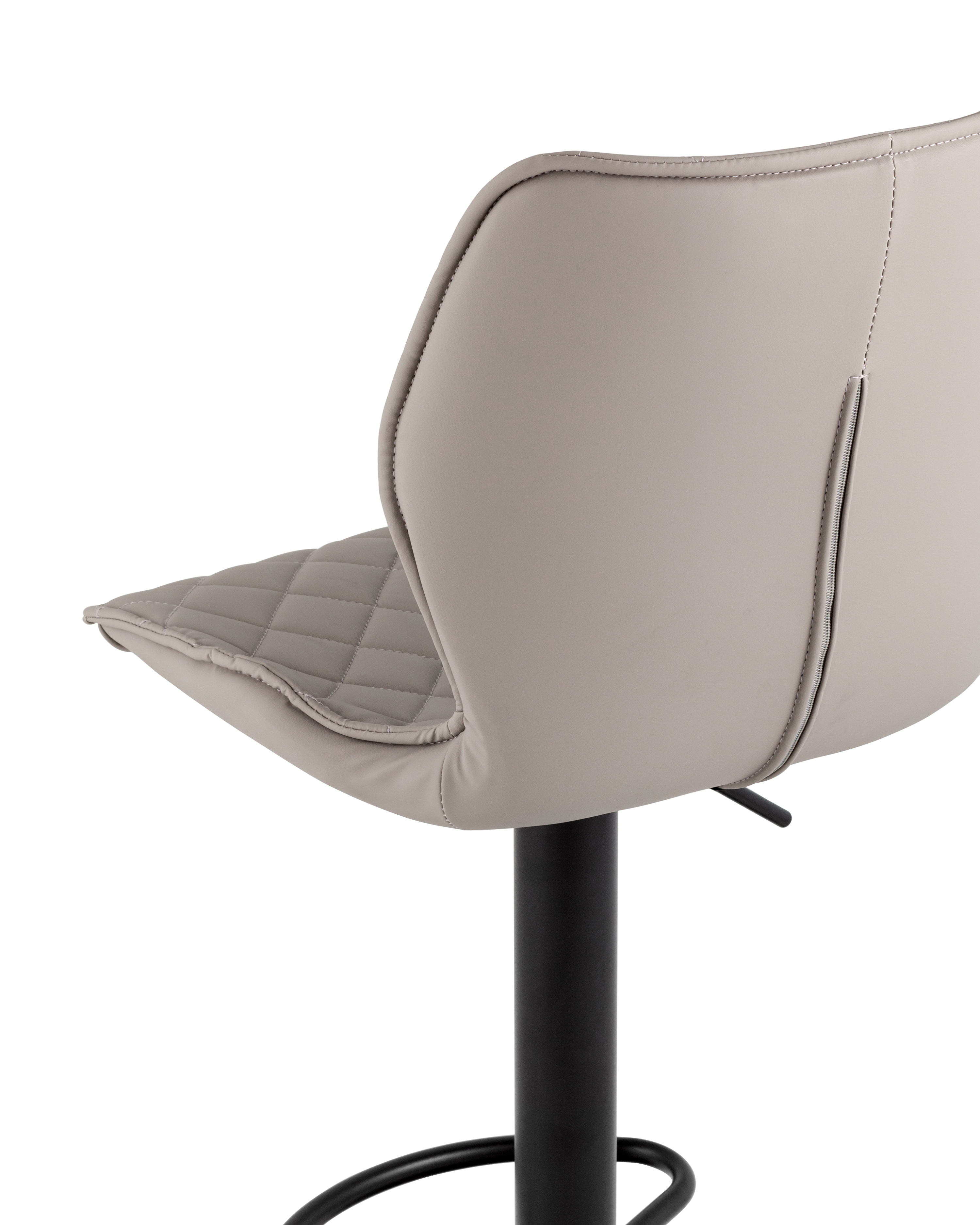 Стул барный Dome экокожа серый 2 шт Stool Group