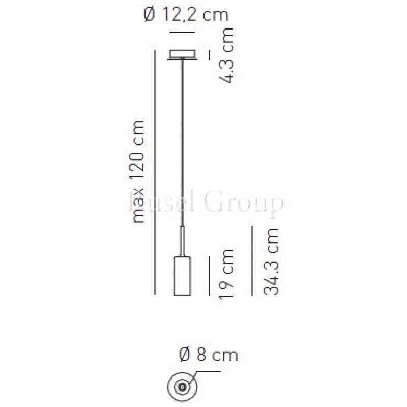 Подвесной светильник Axo Light SPILLRAY SP P