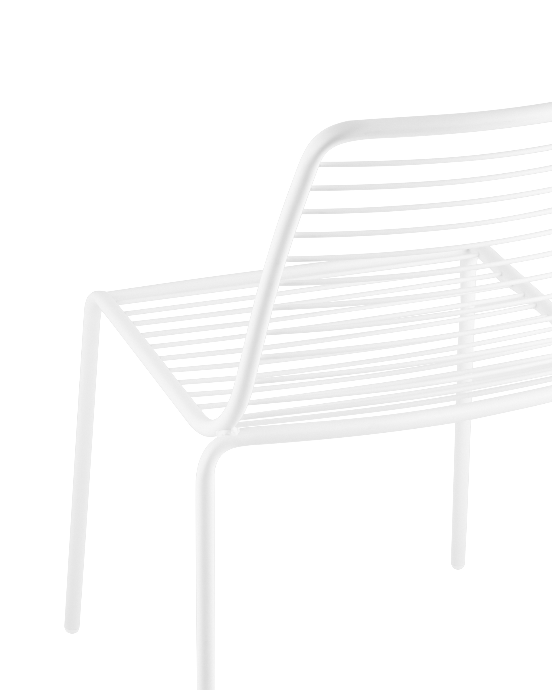 Стул Дели металл белый Stool Group