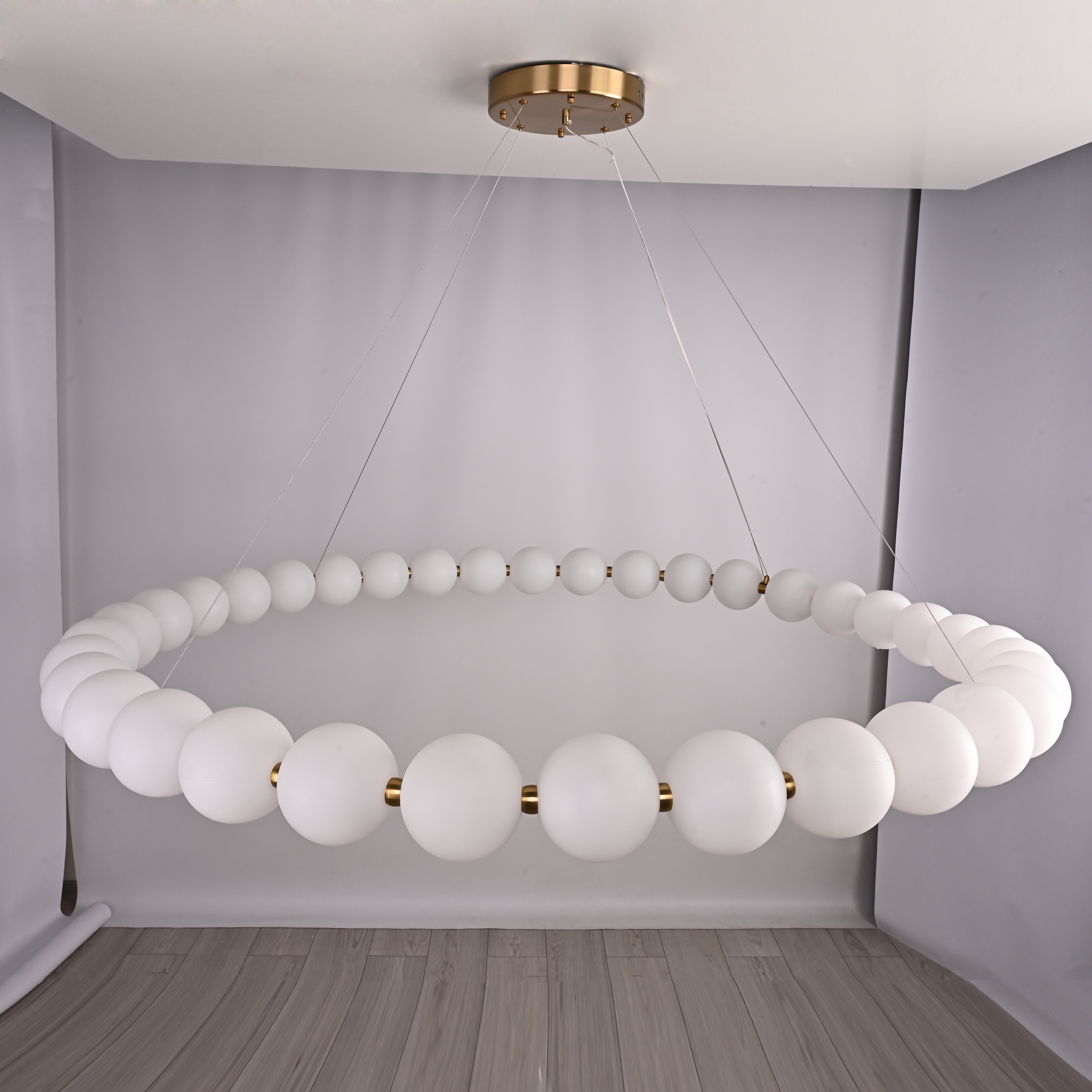 Кольцевая люстра CARA RING D160 by ImperiumLoft