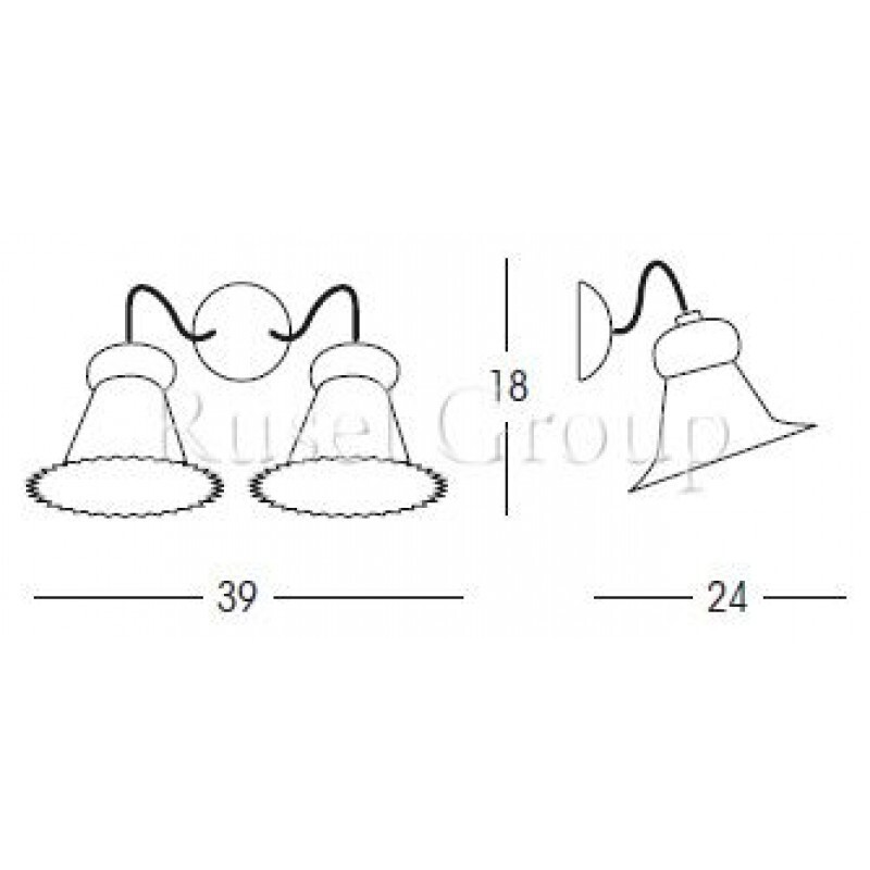 Настенный светильник Linea Light Mami 2654