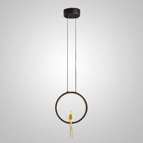 Подвесной светильник REMUS ONE Black by ImperiumLoft