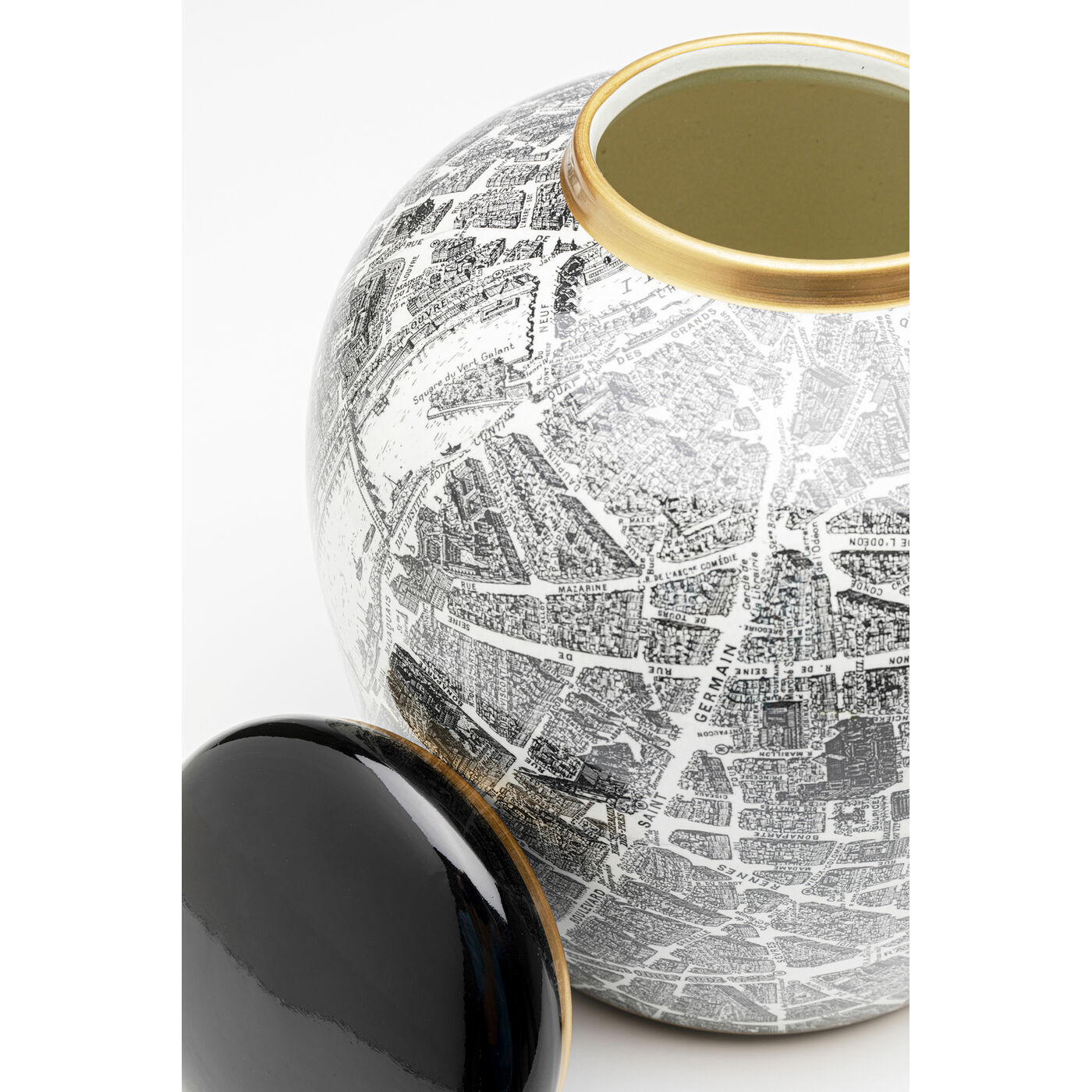 Банка декоративная Streets Of Paris Ø21 см KARE 56186