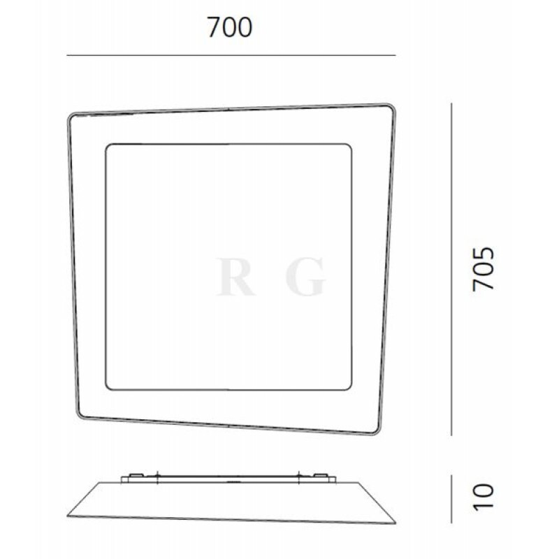 Настенно-потолочный светильник Artemide Crazy LED C/W