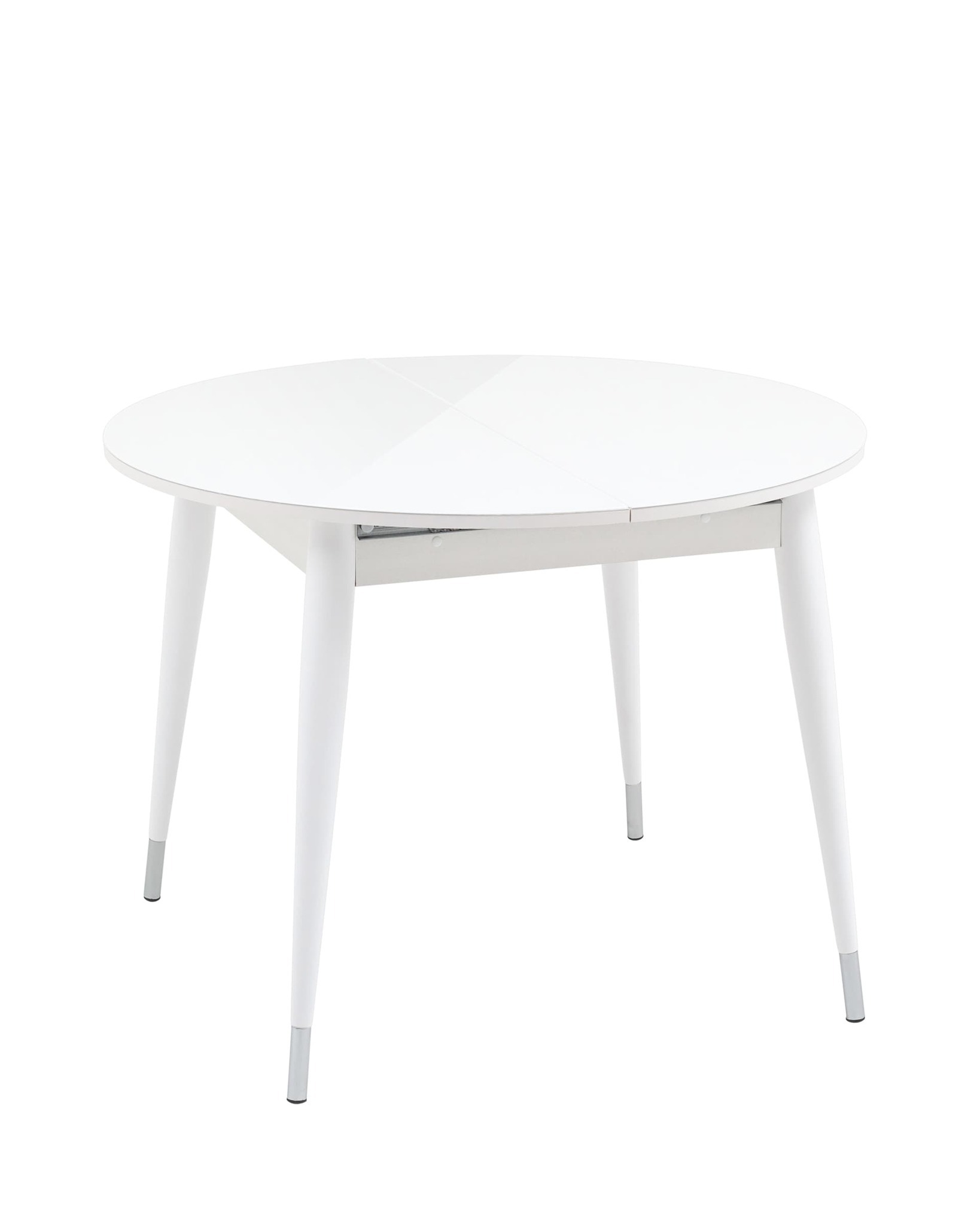 Стол обеденный Сидней раскладной 100-130 белый глянцевый Stool Group