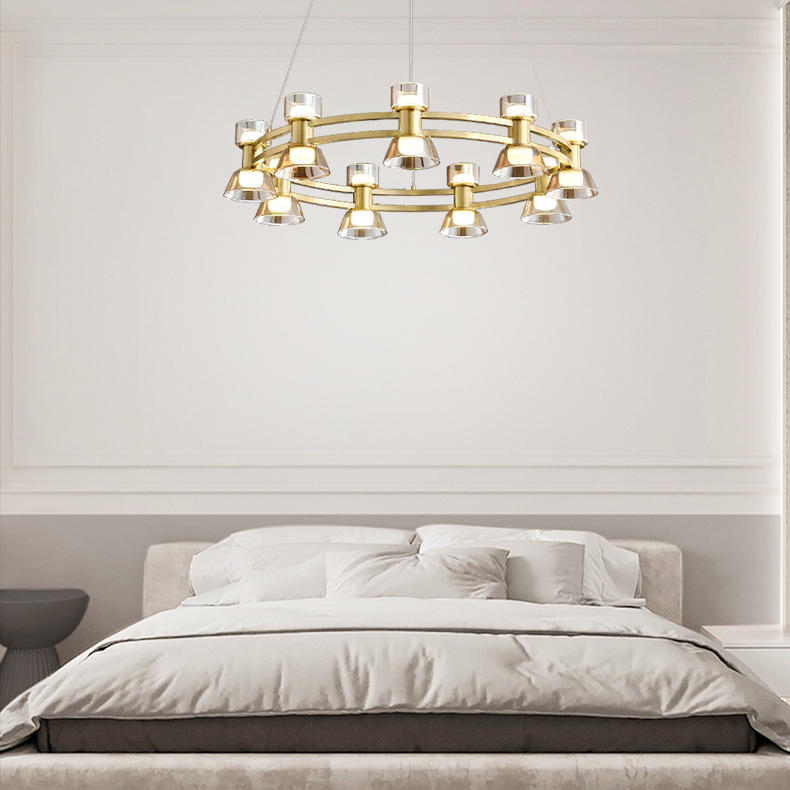 Подвесная люстра BLASIUS D83 Brass by ImperiumLoft