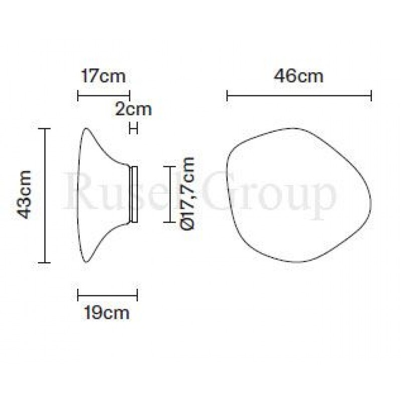 Настенно-потолочный светильник Fabbian LUMI F07 G44 01