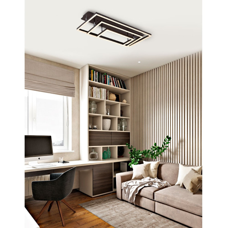 Накладной светильник LED4U L11001-3CL BR