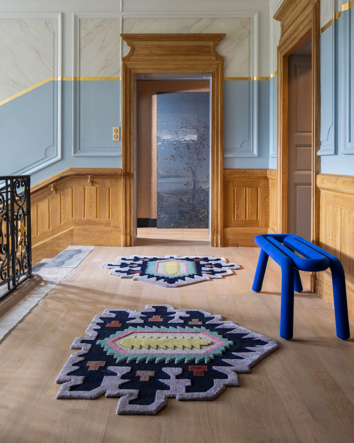 Ковер CC-TAPIS Palmette Lazer Cannon Lilla