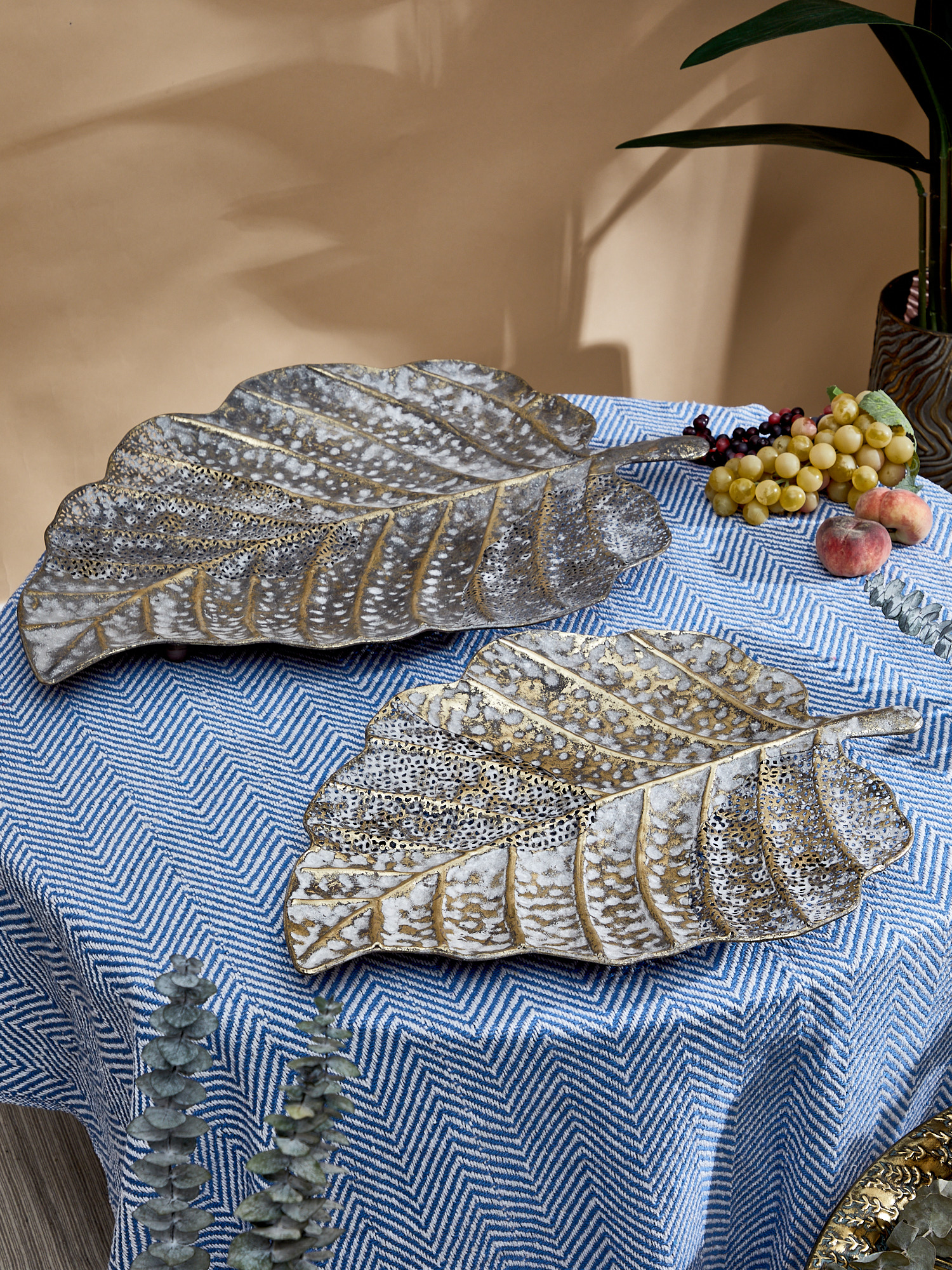 Блюдо декоративное Лист, набор, Glasar 57-123