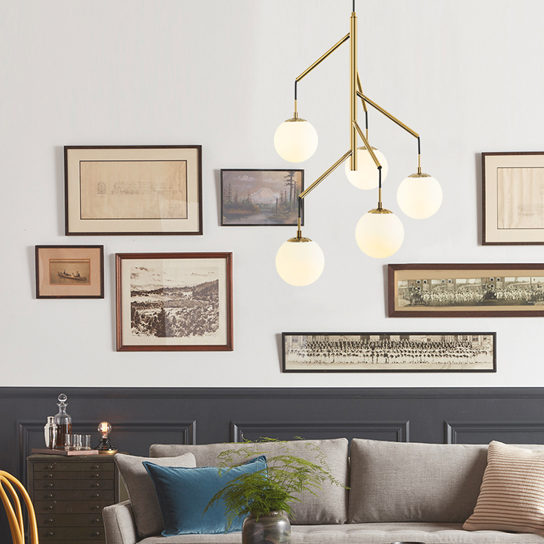 Люстра SEDONA CHANDELIER D38 Grey by ImperiumLoft
