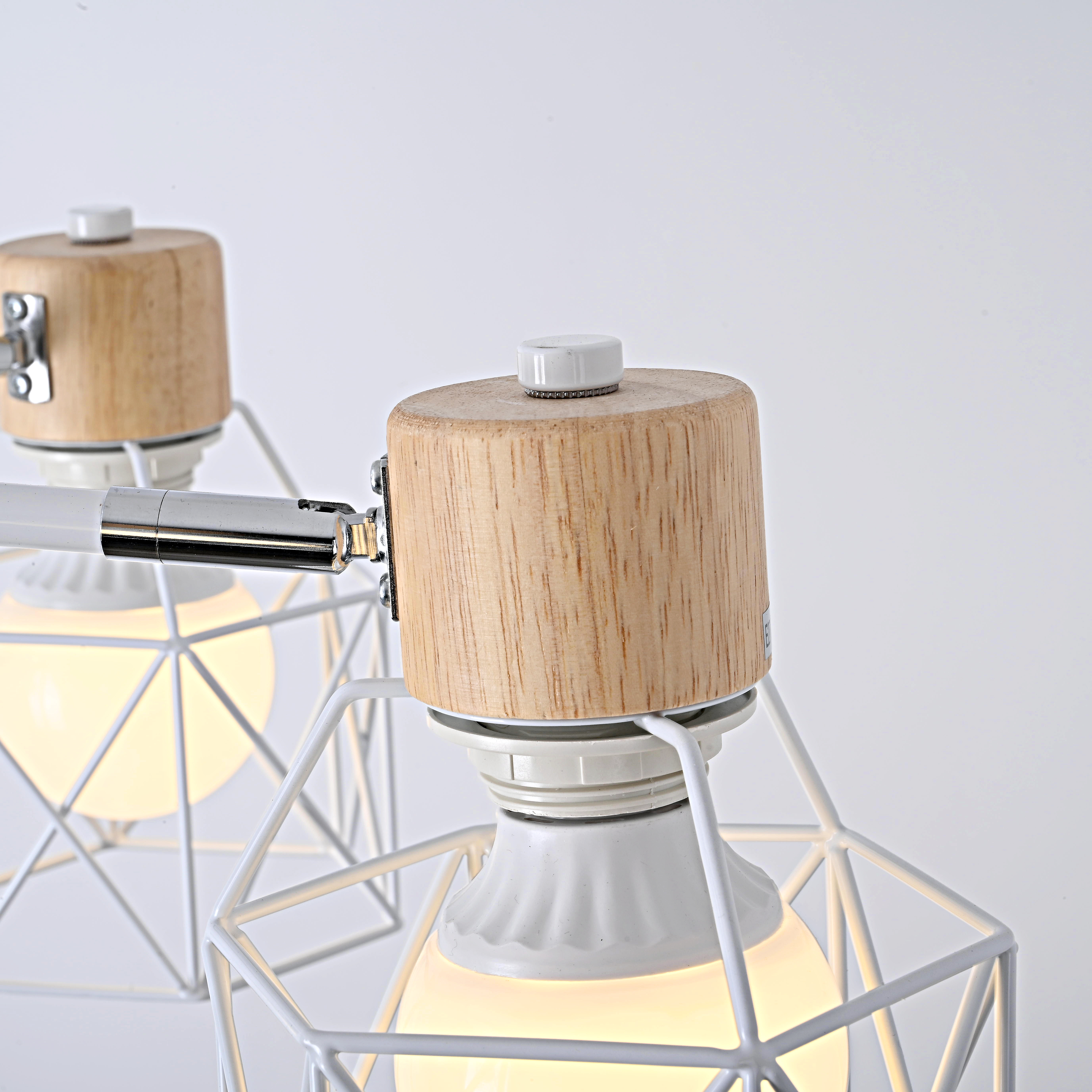 Потолочная Люстра Corf B3 White 6 Lamps By Imperiumloft
