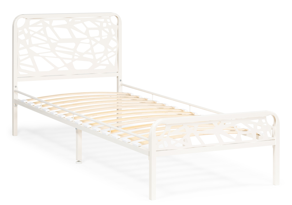 Кровать Woodville Кубо 90х200 белый 533089