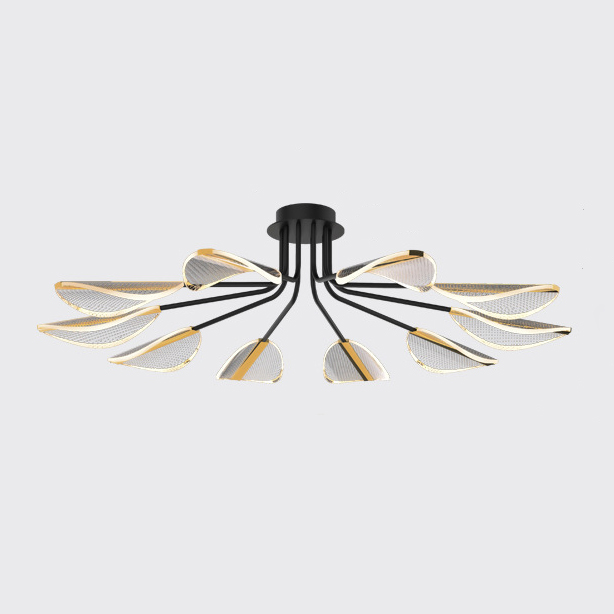 Потолочная люстра VISUAL L10 Brass by ImperiumLoft