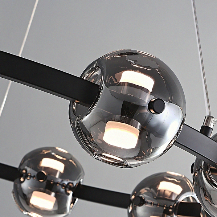 Кольцевая люстра SEMUND B D80 by ImperiumLoft