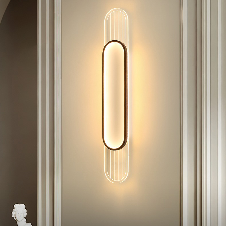 Настенный светильник CORD H80 Light brown by ImperiumLoft