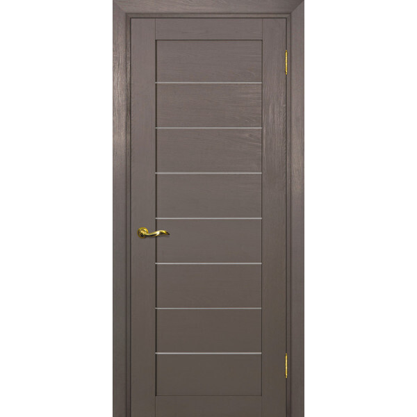 Межкомнатная дверь Graf PSU-8 белый сатинат Каменное дерево (2000 х 600)