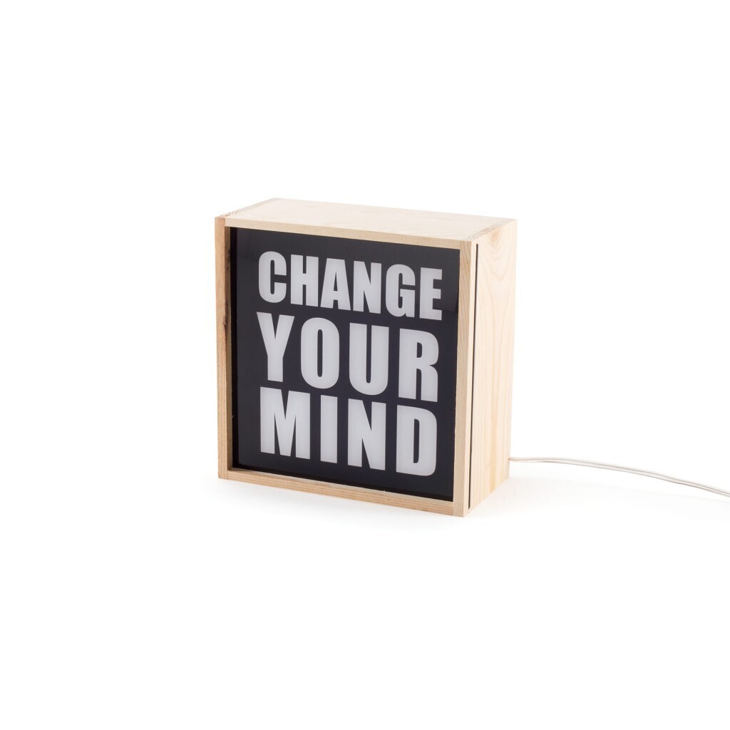 Настольная лампа Seletti Lighthink Box 08341