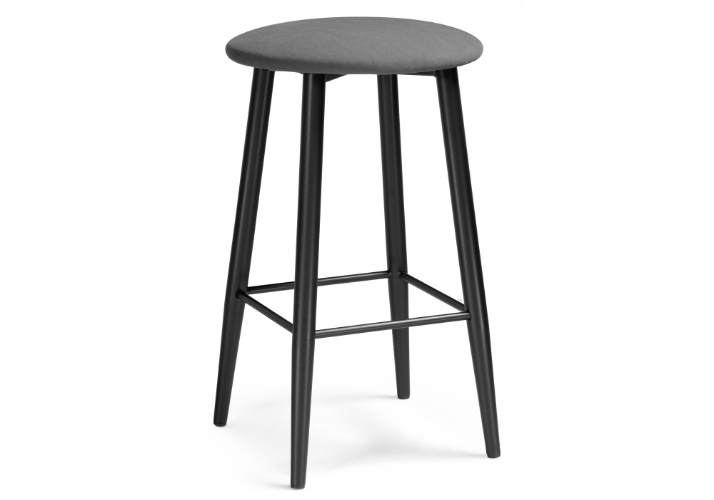 Барный стул Woodville Гангток катания графит / черный матовый 469981