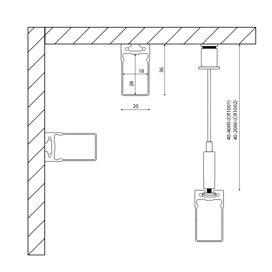 Профиль алюминиевый DesignLed LS.1911P