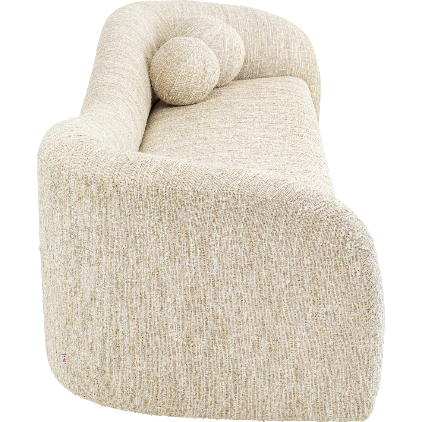Диван 3-х местный Livia Melange Cream 261cm KARE 88034