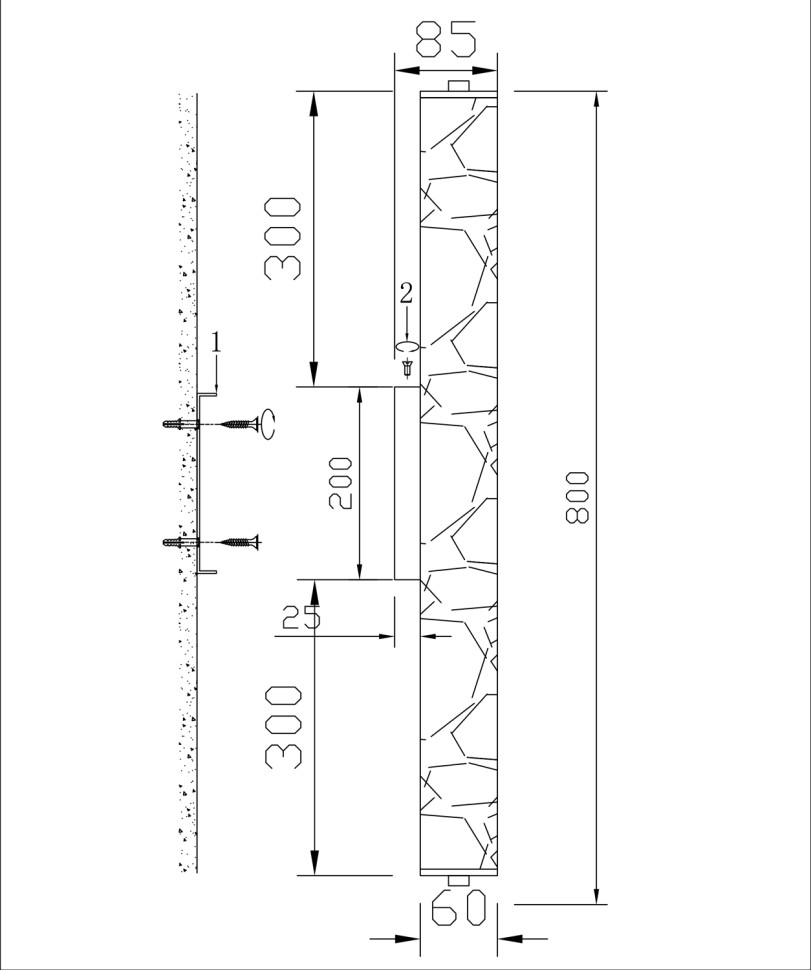 Бра Fluorite FL1047-8W