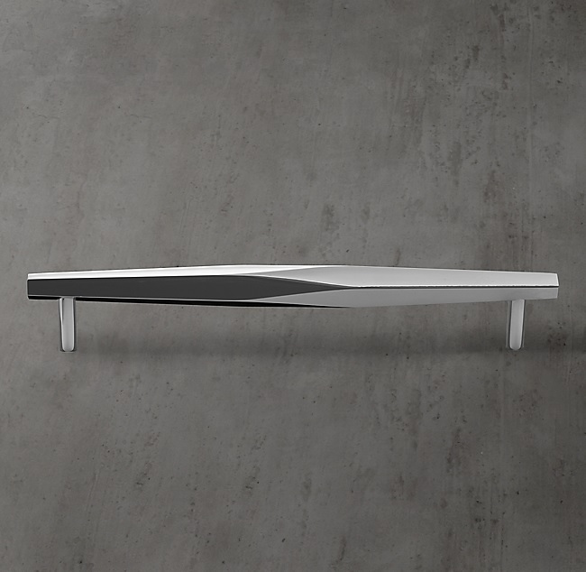 Ручка-скоба Restoration Hardware Camden L.20.3 Polished Chrome