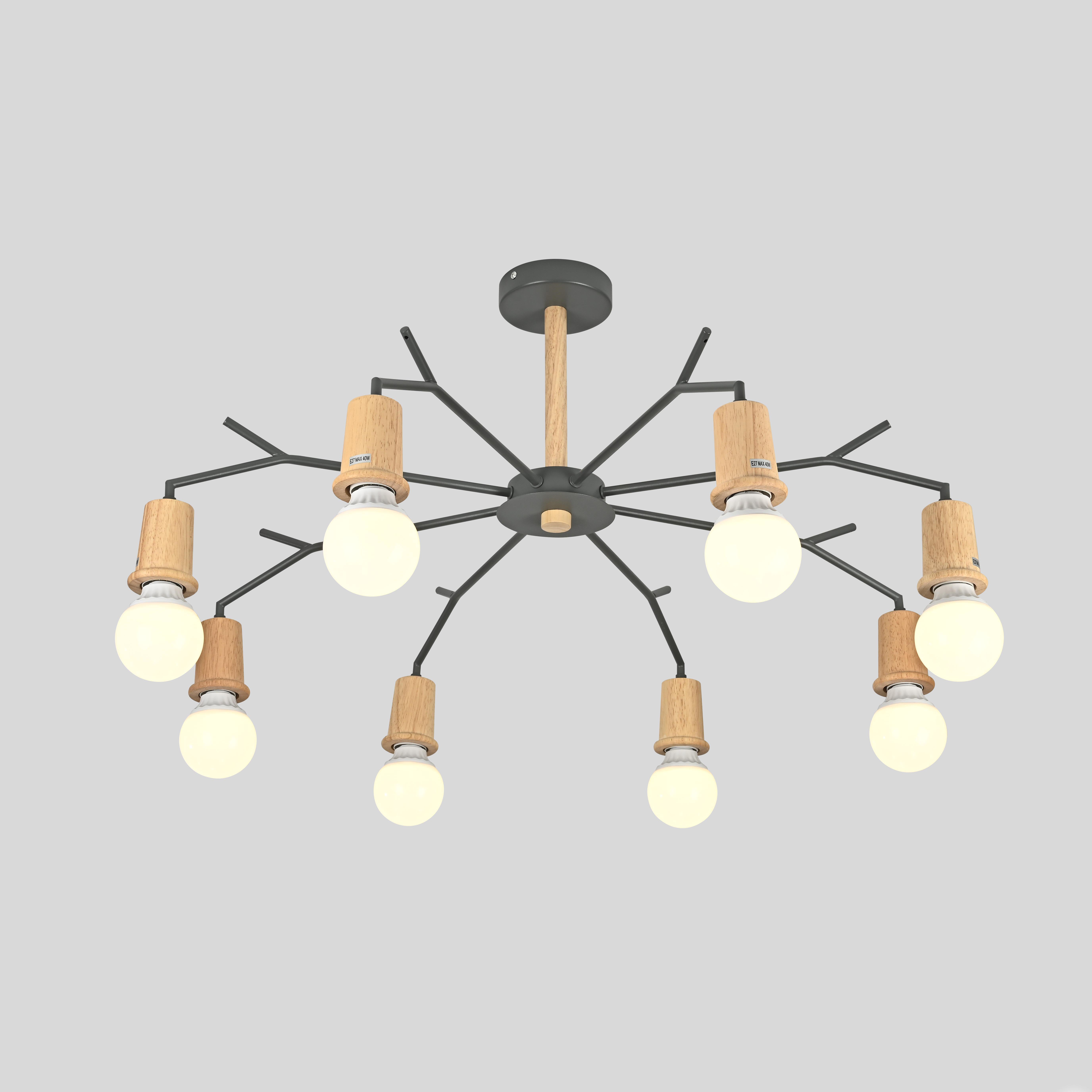 Потолочная Люстра Les Color D95 Grey By Imperiumloft