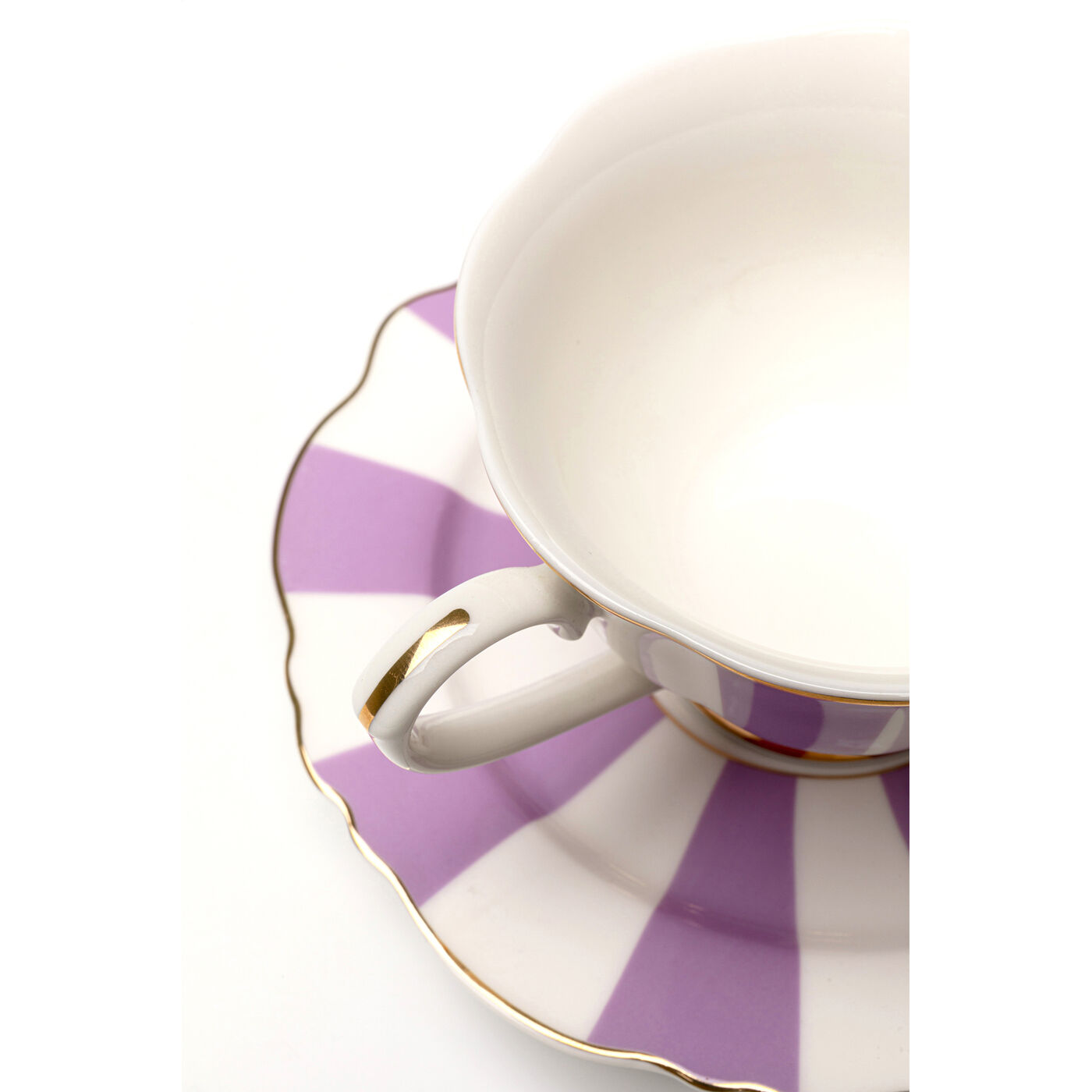 Чашка кофейная Harlequin Purple (2/part) KARE 56995