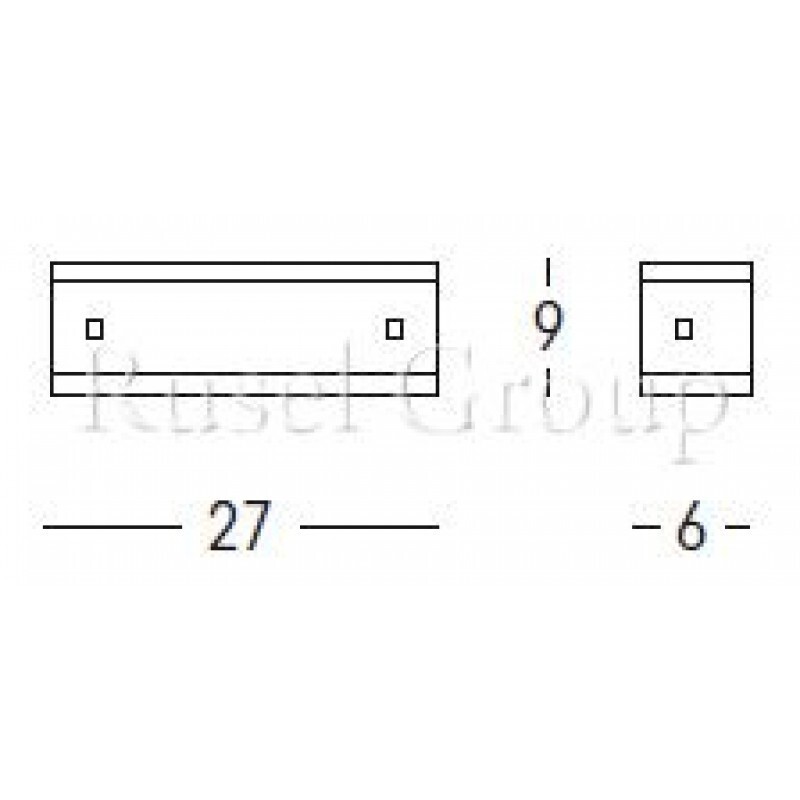 Настенный светильник Linea Light Mille 1002