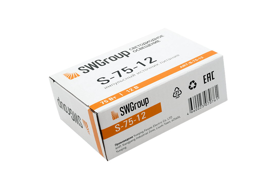 Блок питания SWG S-75-12