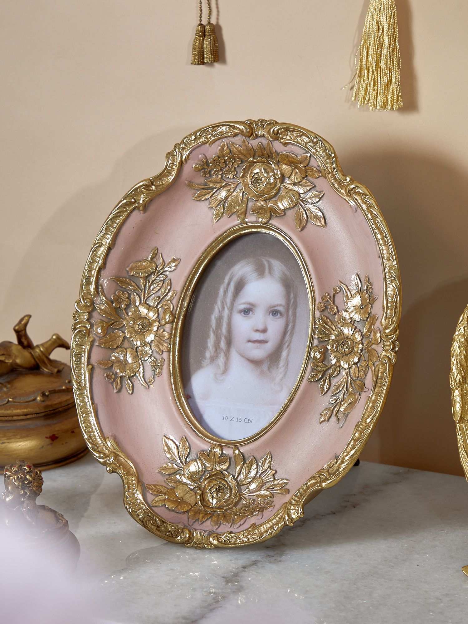 Фоторамка настольно-настенная, под старину Glasar 28-350