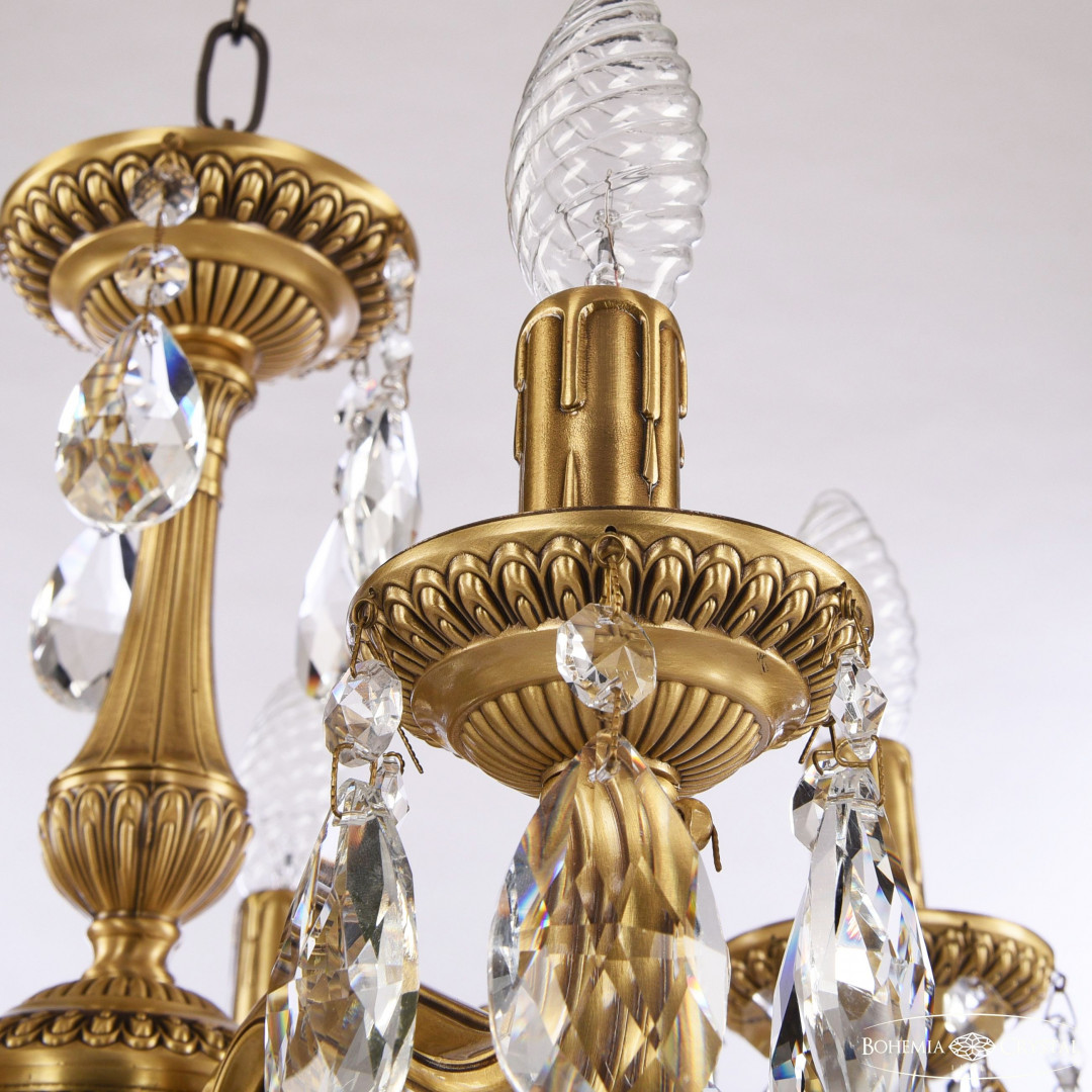 Люстра бронзовая с хрусталём 75102/5/125 A FP