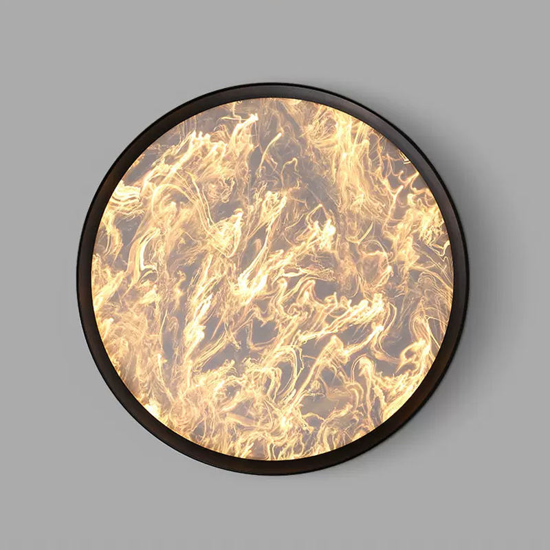 Потолочный светильник TORD L Чёрный Матовый by ImperiumLoft