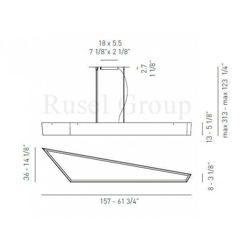 Подвесной светильник AXO LIGHT SHATTER SP G