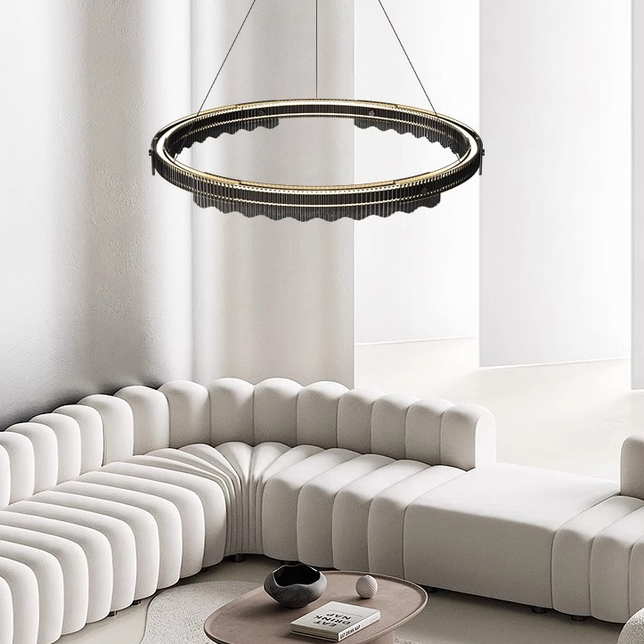 Кольцевые люстры и светильники STUART by ImperiumLoft