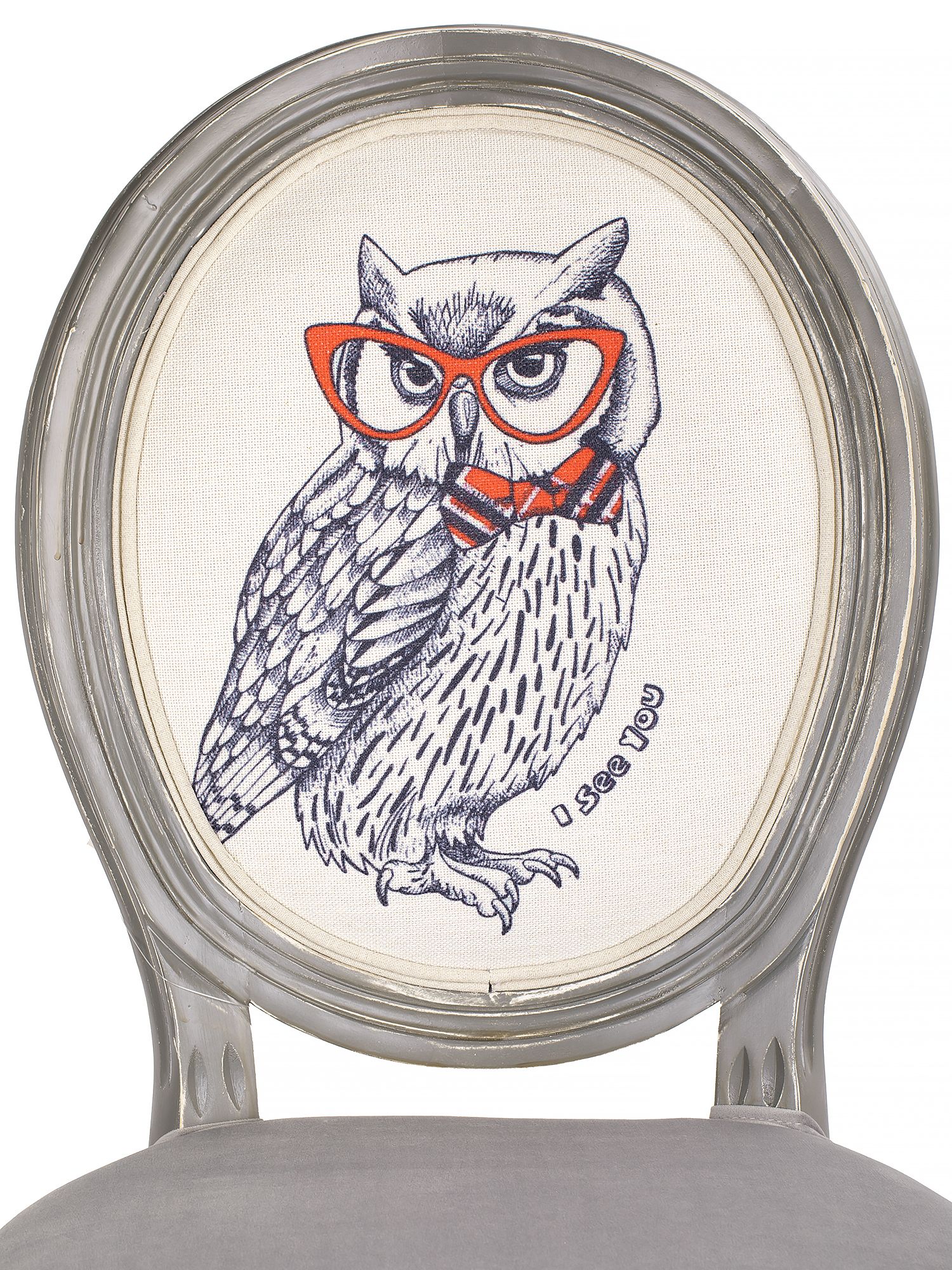 Стул Сова в очках Glasar 51-034