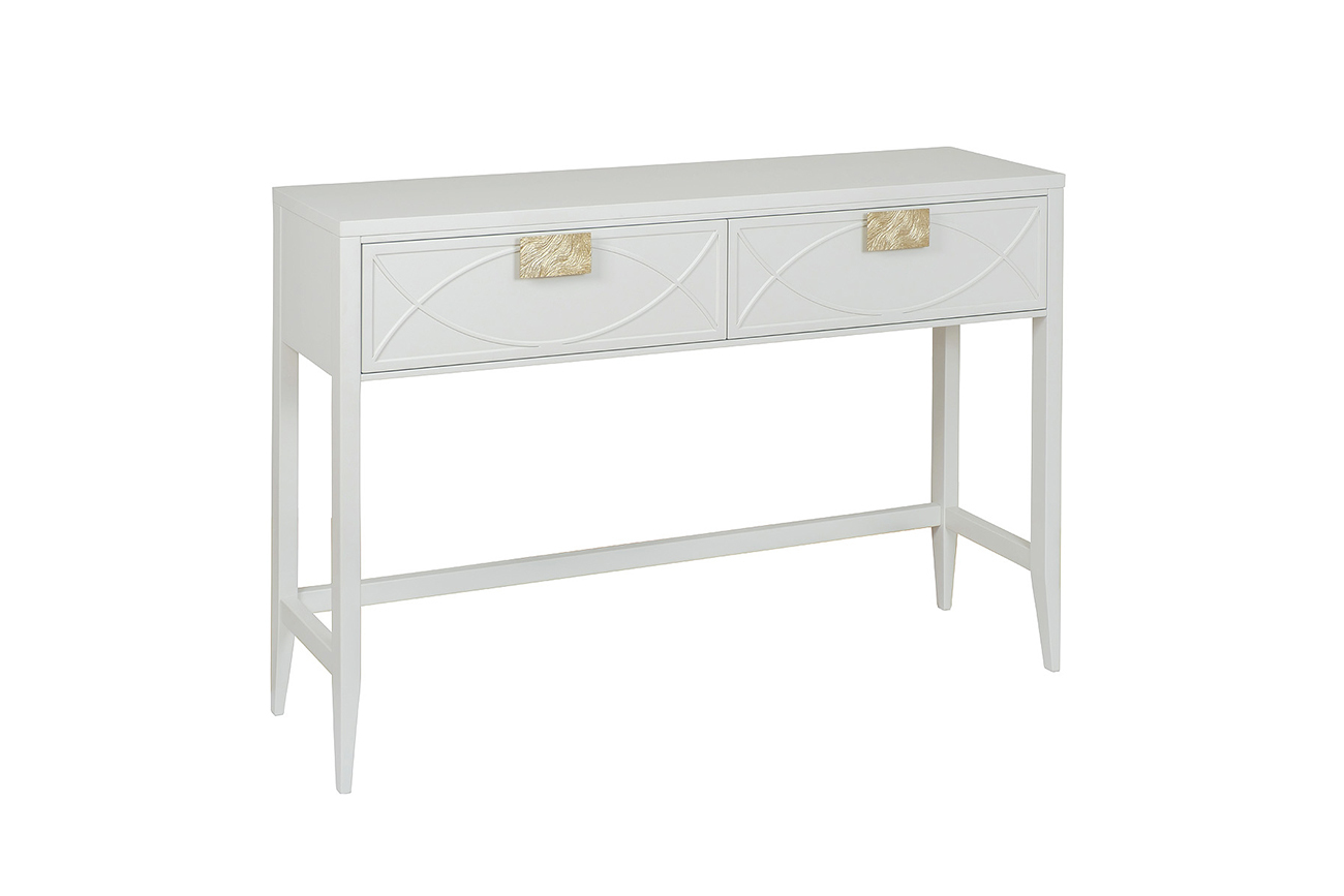 Консоль бежевая с ящиками Garda Decor 98BP-GD01KONS-BEG