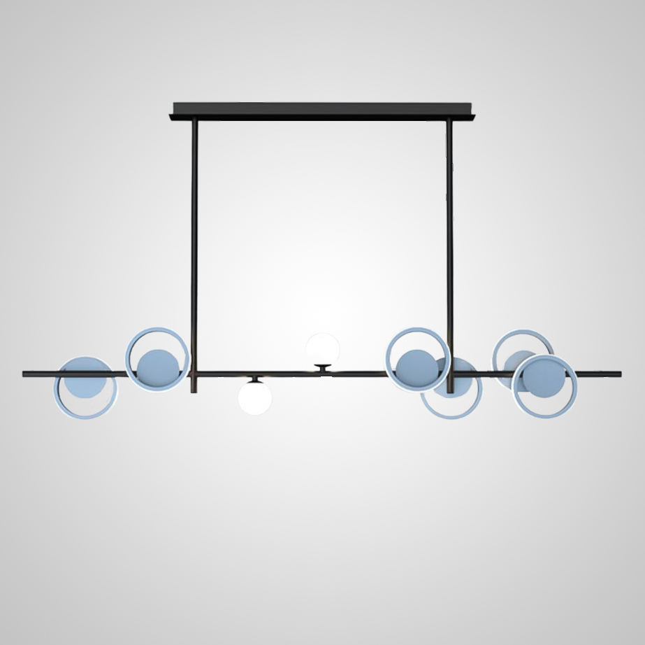 Потолочный светильник ANSTEN L1 Blue Black by ImperiumLoft